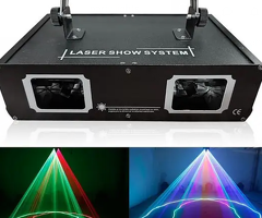 RGB Home Decor Laser Beam party DJ Disco Stage wall Light Effect - 2