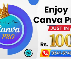 Get Canva Pro at 100/- | with Guarantee - 1