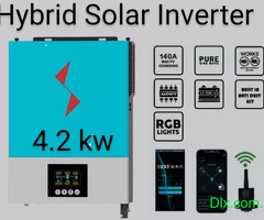 Hybrid, Solar Inverter 4.2kw pv, 6500w