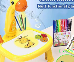 Projector Painting Learning Table Music Kids Early Education Writing