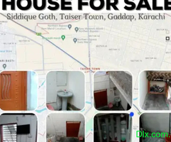 80 Square yards house for sale