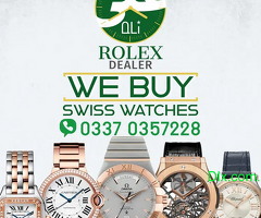 AUTHORIZED BUYER ROLEX OMEGA CARTIER CHOPARD PIAGET RM IWC ZENITH VC