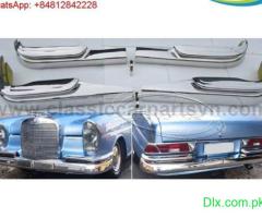Mercedes W111 W112 Fintail Saloon bumpers (1959-1968) - 2